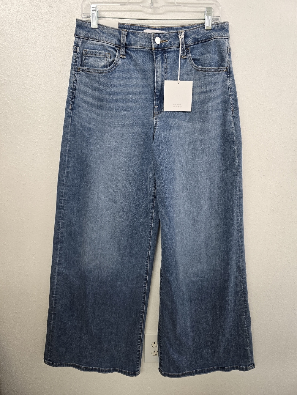 Lovervet by vervet NWT High Rise Palazzo Jeans Sz 30 11 - Picture 5 of 9